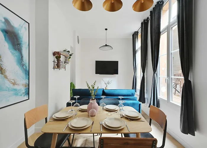 شقة Cosy - 2br-6p- Strasbourg-saint-denis باريس